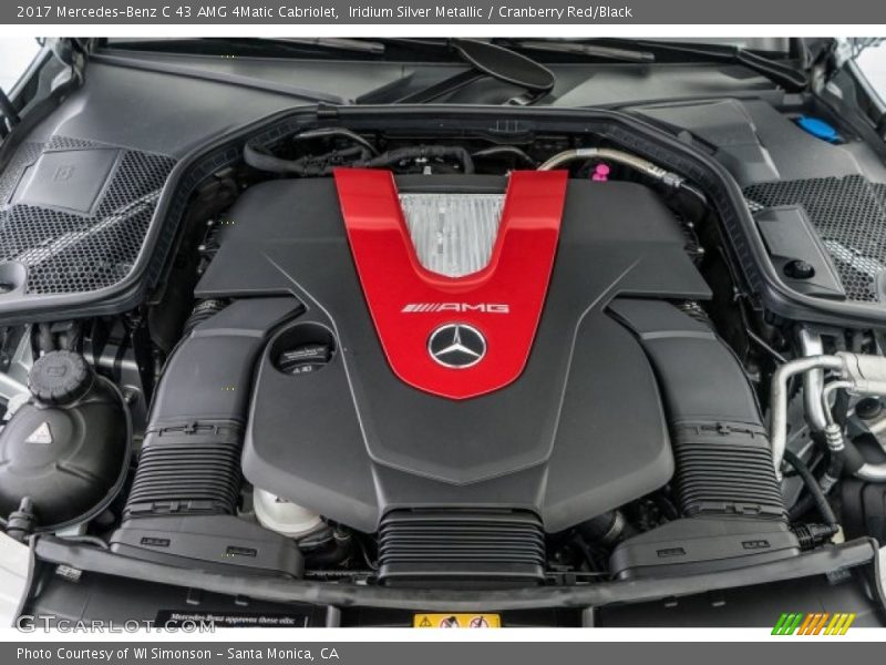  2017 C 43 AMG 4Matic Cabriolet Engine - 3.0 Liter AMG DI biturbo DOHC 24-Valve VVT V6