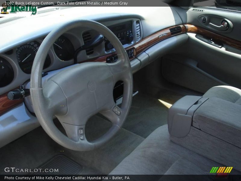 Dark Polo Green Metallic / Medium Gray 2002 Buick LeSabre Custom