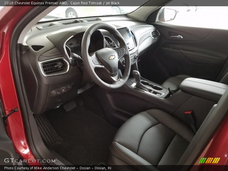Cajun Red Tintcoat / Jet Black 2018 Chevrolet Equinox Premier AWD