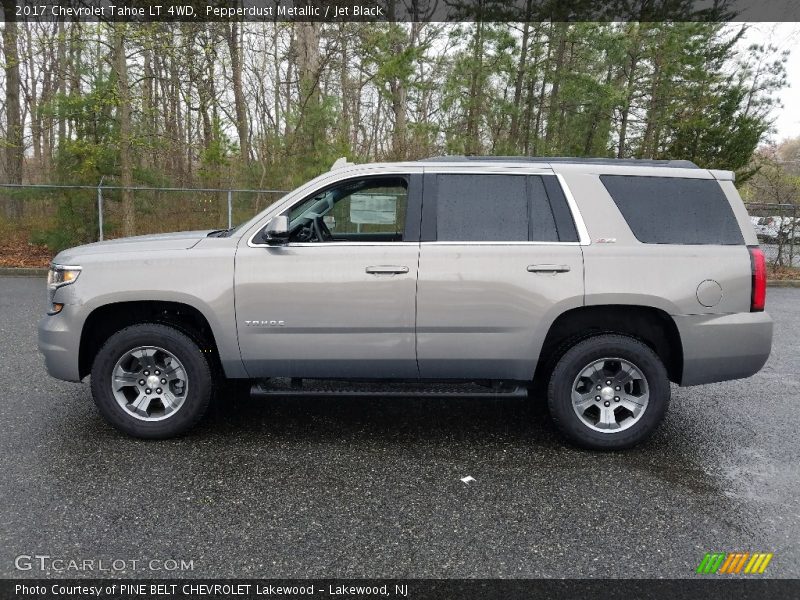 Pepperdust Metallic / Jet Black 2017 Chevrolet Tahoe LT 4WD