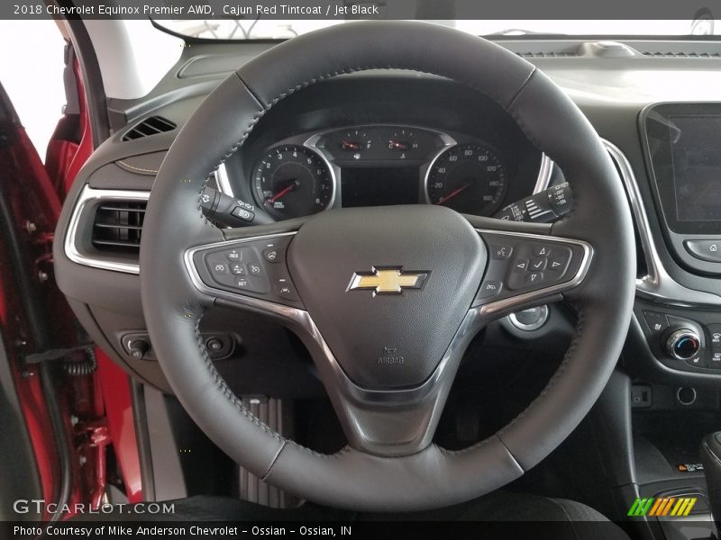 Cajun Red Tintcoat / Jet Black 2018 Chevrolet Equinox Premier AWD
