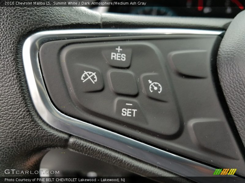 Summit White / Dark Atmosphere/Medium Ash Gray 2016 Chevrolet Malibu LS