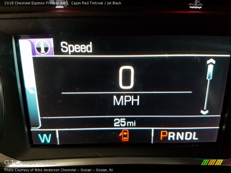 Cajun Red Tintcoat / Jet Black 2018 Chevrolet Equinox Premier AWD