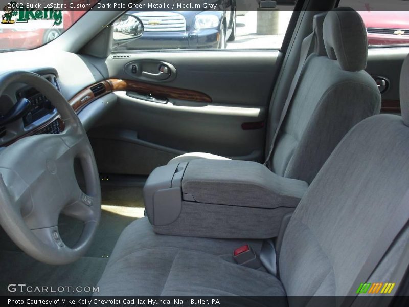 Dark Polo Green Metallic / Medium Gray 2002 Buick LeSabre Custom