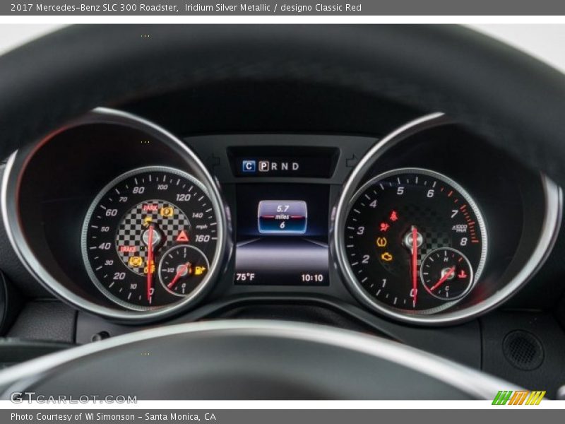  2017 SLC 300 Roadster 300 Roadster Gauges