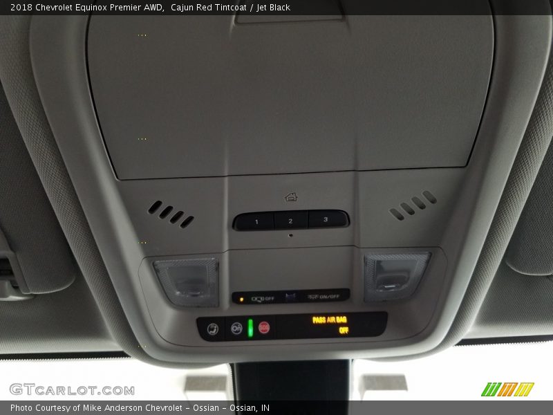 Cajun Red Tintcoat / Jet Black 2018 Chevrolet Equinox Premier AWD