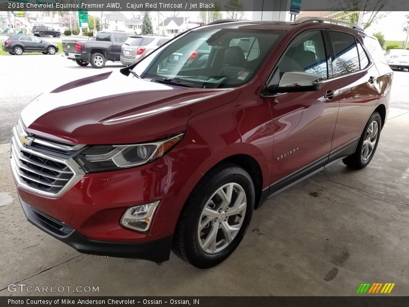 Cajun Red Tintcoat / Jet Black 2018 Chevrolet Equinox Premier AWD