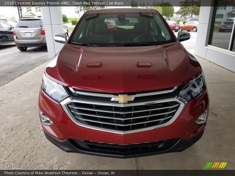 Cajun Red Tintcoat / Jet Black 2018 Chevrolet Equinox Premier AWD