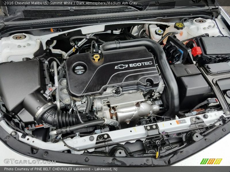 Summit White / Dark Atmosphere/Medium Ash Gray 2016 Chevrolet Malibu LS