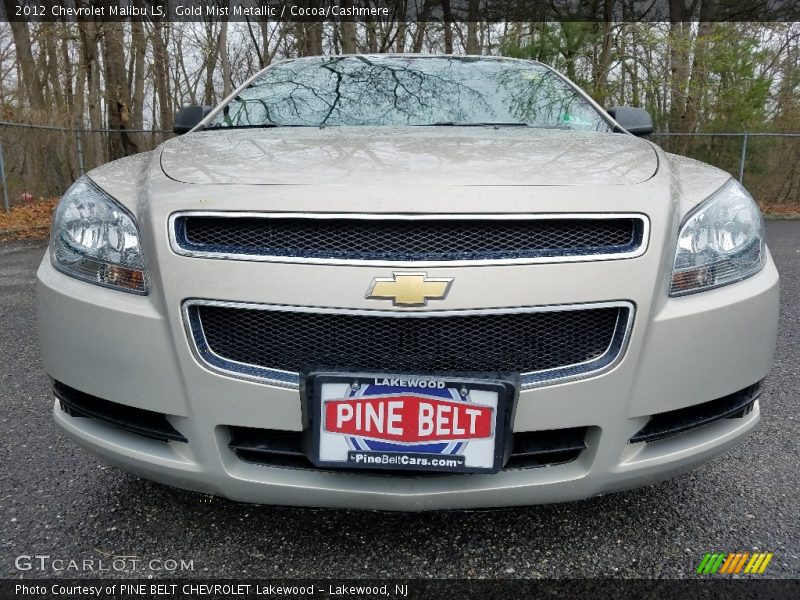Gold Mist Metallic / Cocoa/Cashmere 2012 Chevrolet Malibu LS