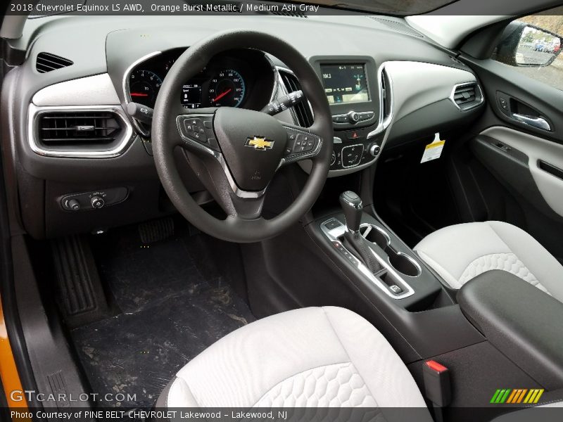  2018 Equinox LS AWD Medium Ash Gray Interior