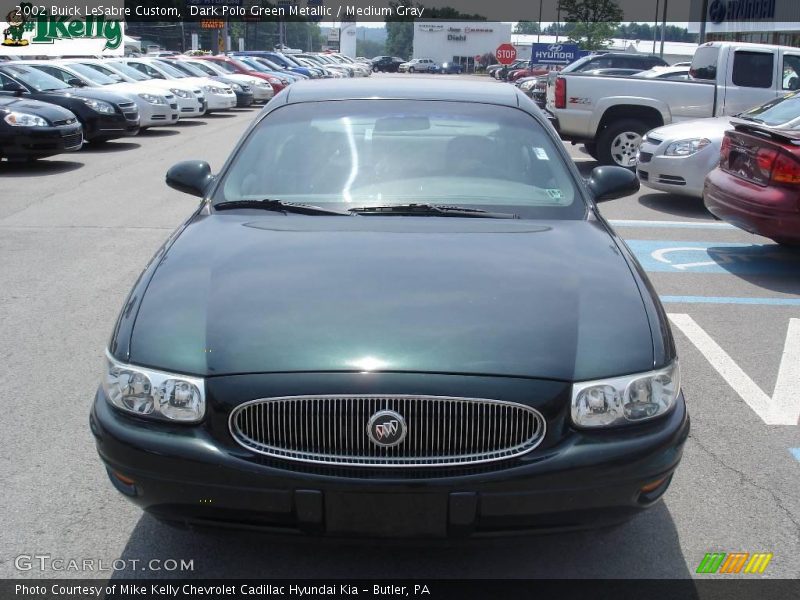Dark Polo Green Metallic / Medium Gray 2002 Buick LeSabre Custom