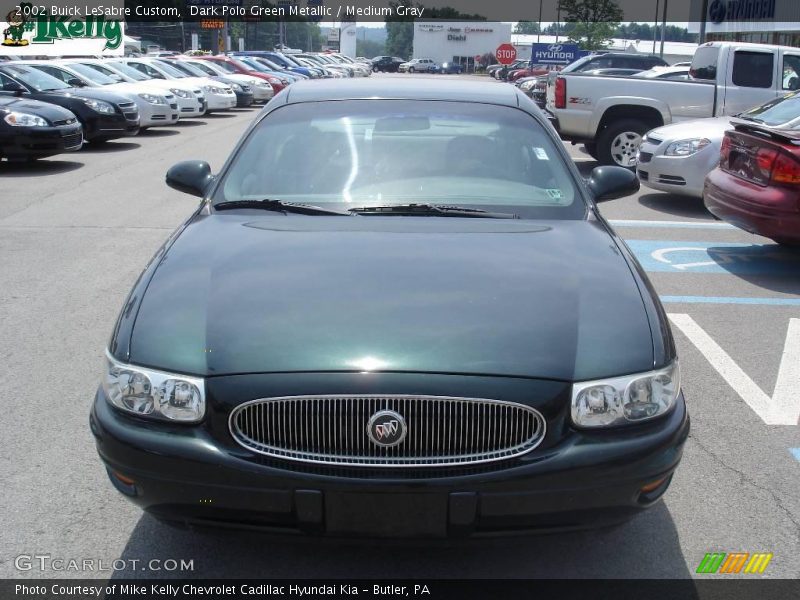 Dark Polo Green Metallic / Medium Gray 2002 Buick LeSabre Custom