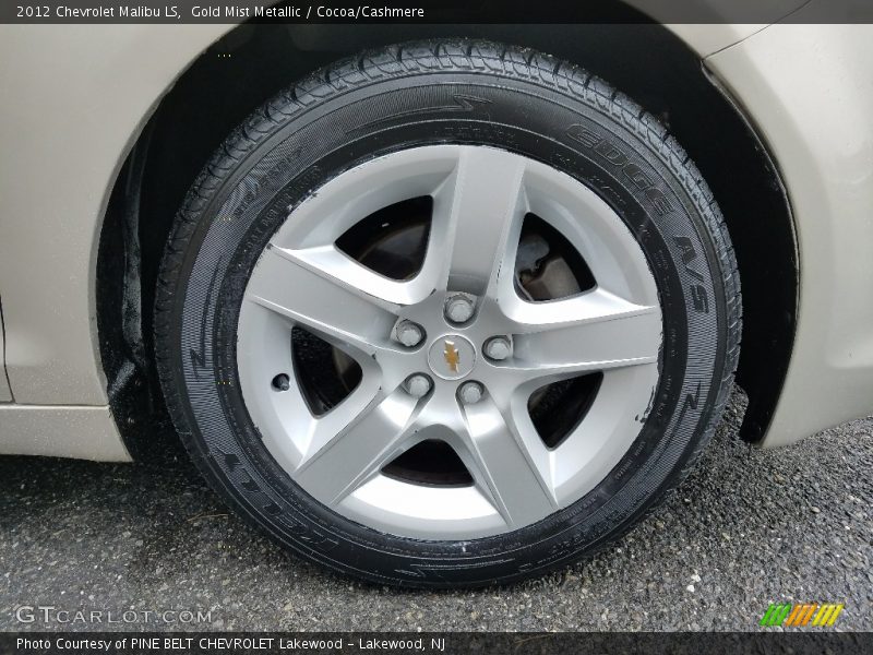 Gold Mist Metallic / Cocoa/Cashmere 2012 Chevrolet Malibu LS