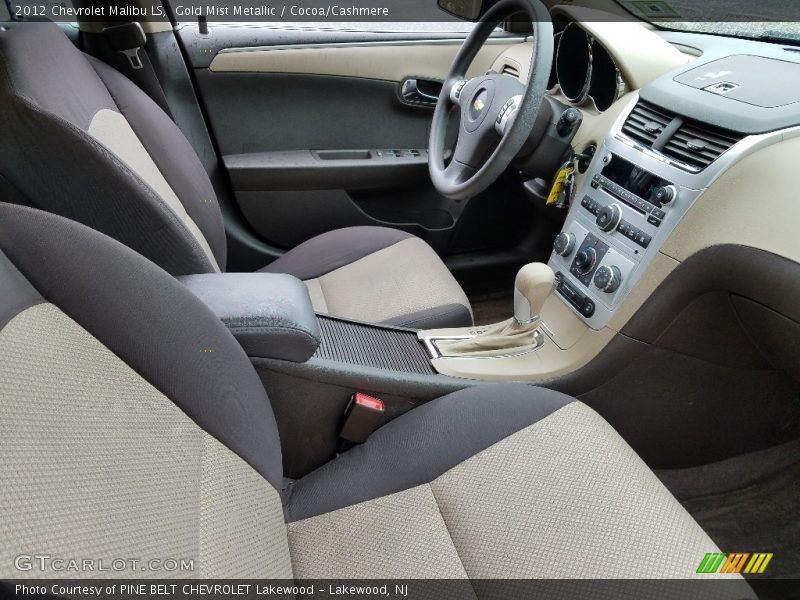 Gold Mist Metallic / Cocoa/Cashmere 2012 Chevrolet Malibu LS