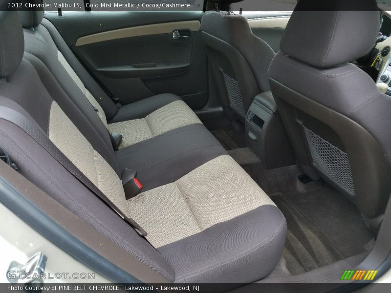 Gold Mist Metallic / Cocoa/Cashmere 2012 Chevrolet Malibu LS