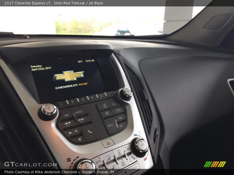 Siren Red Tintcoat / Jet Black 2017 Chevrolet Equinox LT