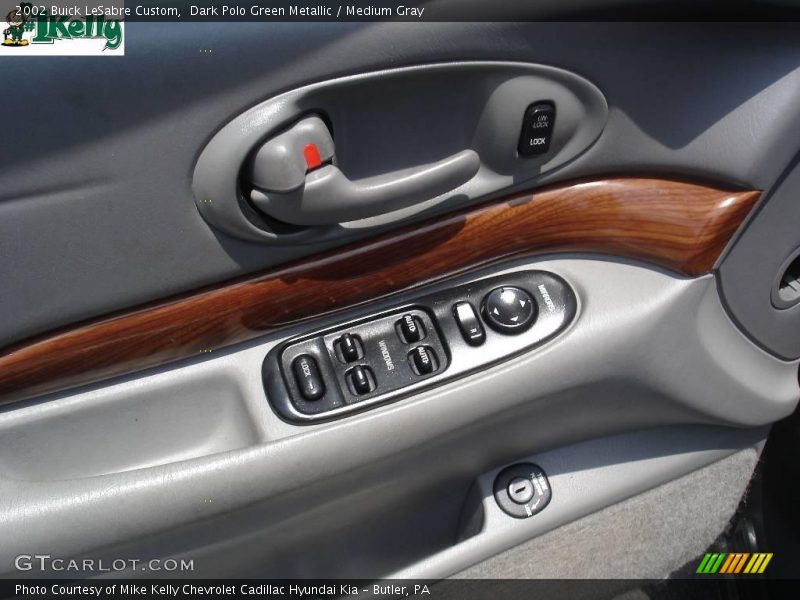 Dark Polo Green Metallic / Medium Gray 2002 Buick LeSabre Custom