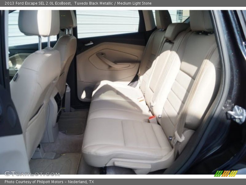 Tuxedo Black Metallic / Medium Light Stone 2013 Ford Escape SEL 2.0L EcoBoost