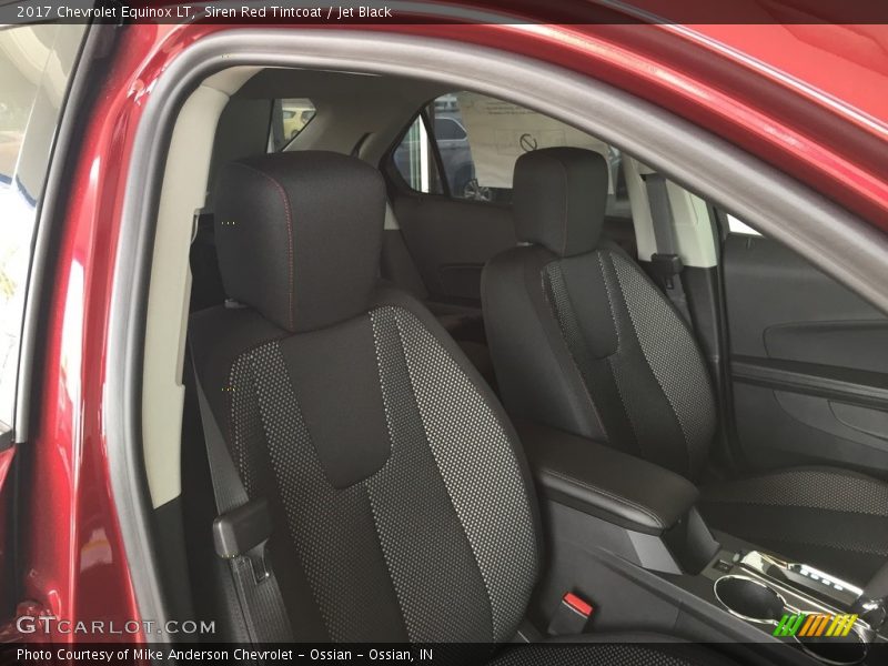 Siren Red Tintcoat / Jet Black 2017 Chevrolet Equinox LT