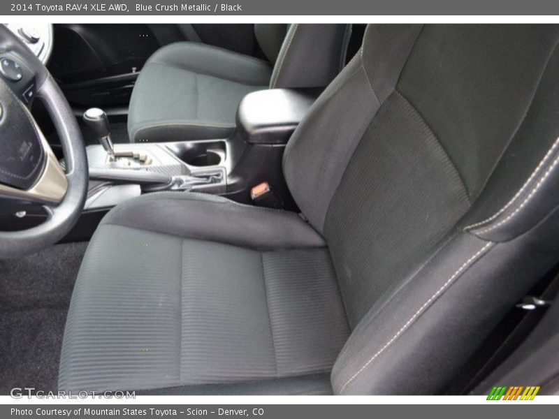 Blue Crush Metallic / Black 2014 Toyota RAV4 XLE AWD