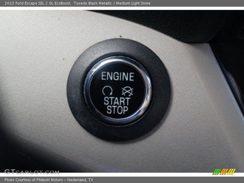 Tuxedo Black Metallic / Medium Light Stone 2013 Ford Escape SEL 2.0L EcoBoost