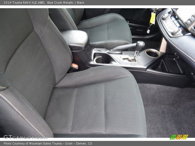 Blue Crush Metallic / Black 2014 Toyota RAV4 XLE AWD