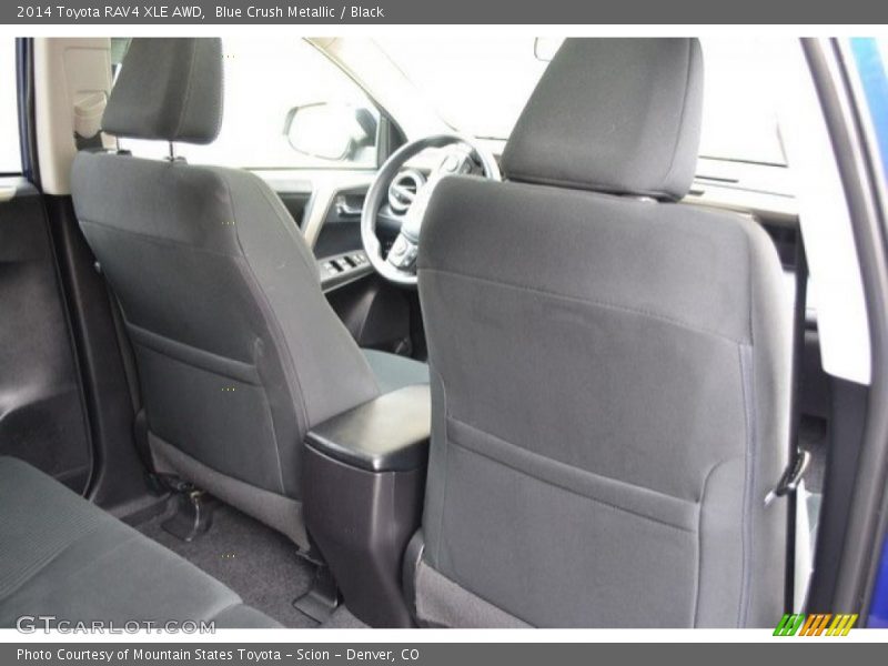 Blue Crush Metallic / Black 2014 Toyota RAV4 XLE AWD