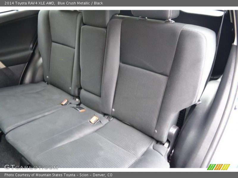 Blue Crush Metallic / Black 2014 Toyota RAV4 XLE AWD