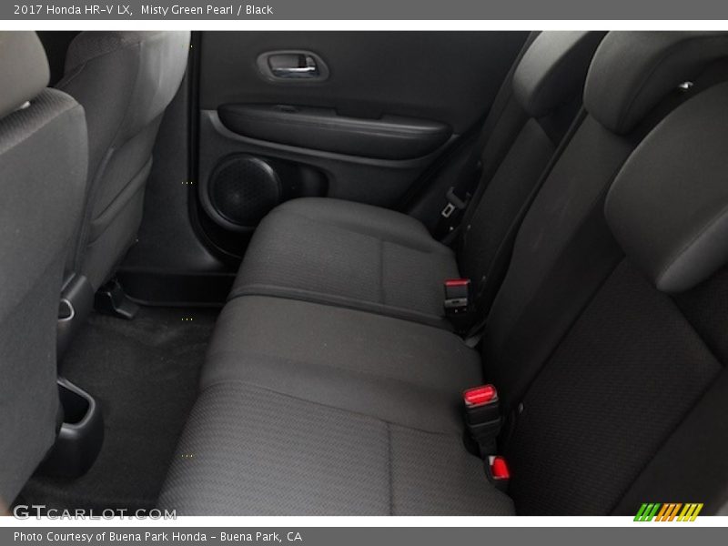 Misty Green Pearl / Black 2017 Honda HR-V LX