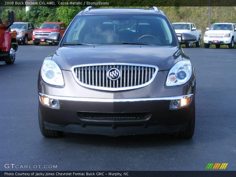 Cocoa Metallic / Ebony/Ebony 2008 Buick Enclave CXL AWD