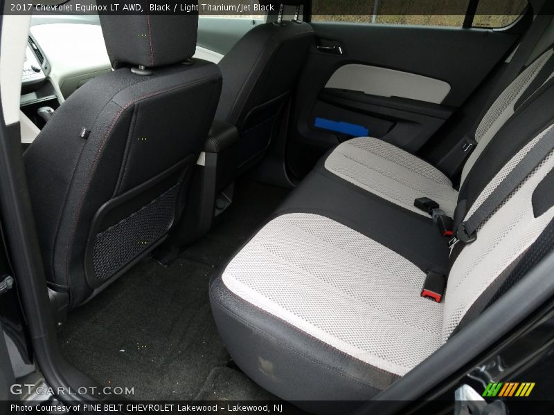 Black / Light Titanium/Jet Black 2017 Chevrolet Equinox LT AWD