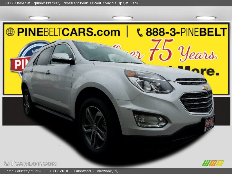 Iridescent Pearl Tricoat / Saddle Up/Jet Black 2017 Chevrolet Equinox Premier