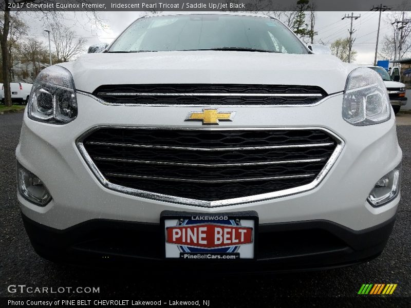 Iridescent Pearl Tricoat / Saddle Up/Jet Black 2017 Chevrolet Equinox Premier