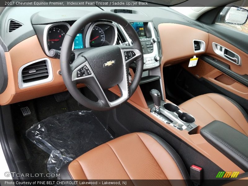  2017 Equinox Premier Saddle Up/Jet Black Interior