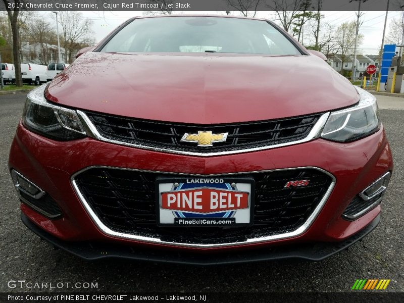 Cajun Red Tintcoat / Jet Black 2017 Chevrolet Cruze Premier