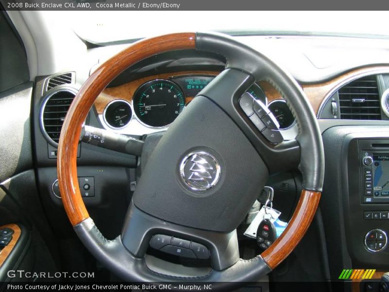 Cocoa Metallic / Ebony/Ebony 2008 Buick Enclave CXL AWD