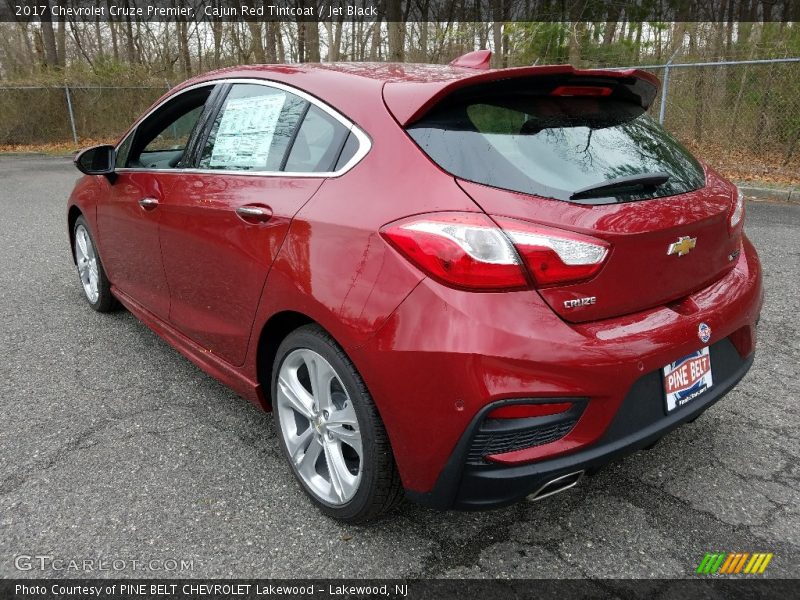 Cajun Red Tintcoat / Jet Black 2017 Chevrolet Cruze Premier