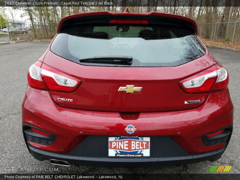 Cajun Red Tintcoat / Jet Black 2017 Chevrolet Cruze Premier
