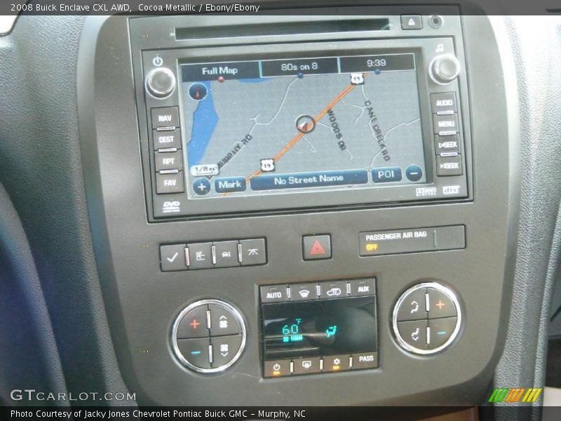 Cocoa Metallic / Ebony/Ebony 2008 Buick Enclave CXL AWD