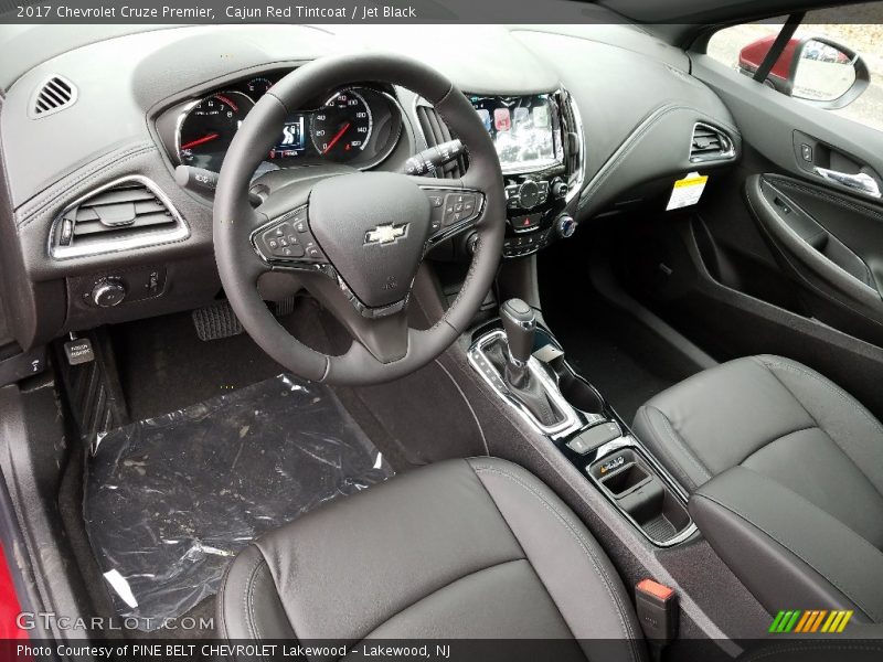 Cajun Red Tintcoat / Jet Black 2017 Chevrolet Cruze Premier