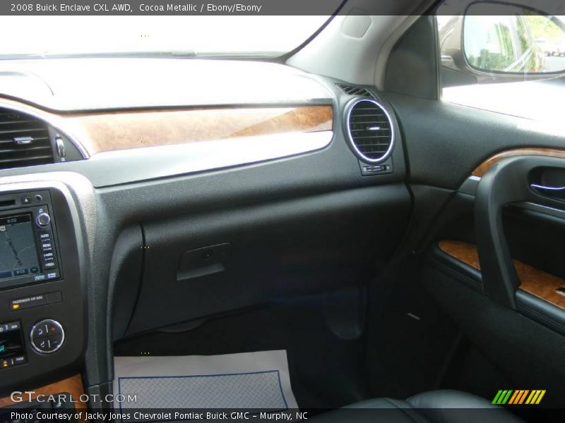 Cocoa Metallic / Ebony/Ebony 2008 Buick Enclave CXL AWD