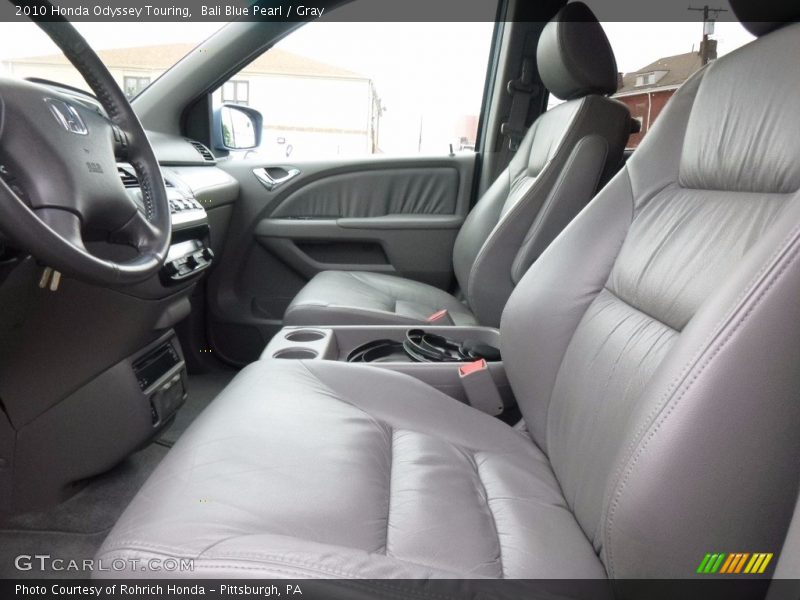 Bali Blue Pearl / Gray 2010 Honda Odyssey Touring