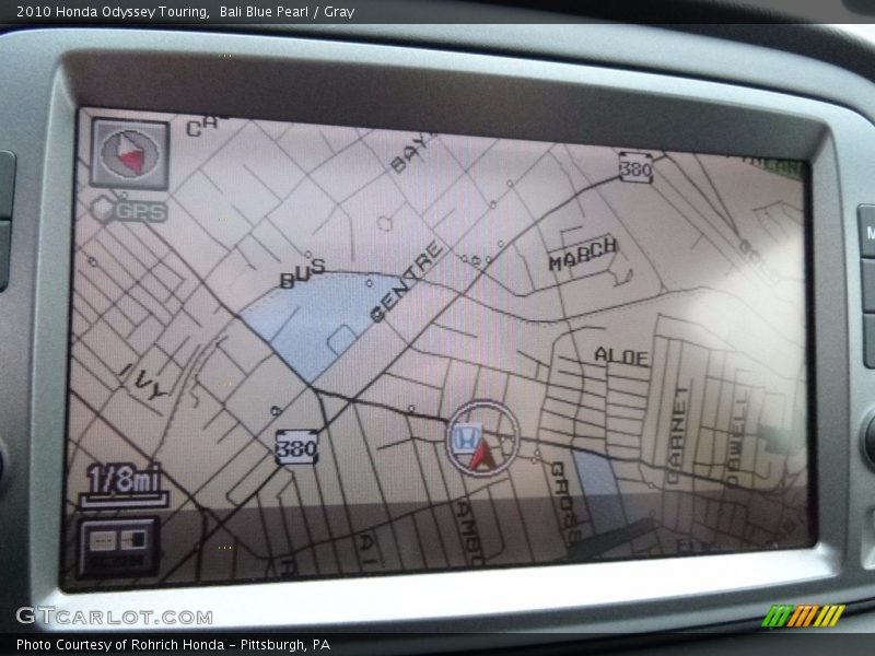 Bali Blue Pearl / Gray 2010 Honda Odyssey Touring