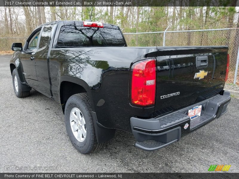 Black / Jet Black/­Dark Ash 2017 Chevrolet Colorado WT Extended Cab