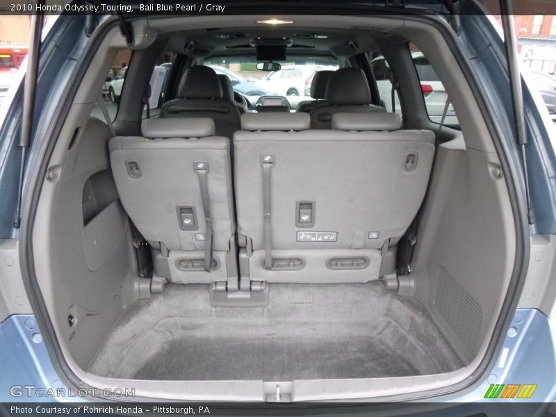 Bali Blue Pearl / Gray 2010 Honda Odyssey Touring