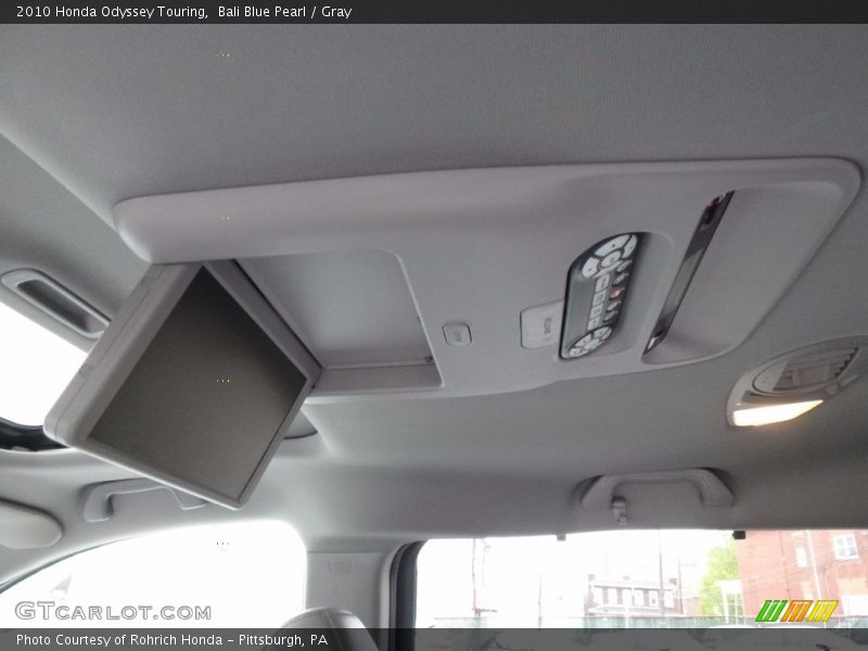 Bali Blue Pearl / Gray 2010 Honda Odyssey Touring