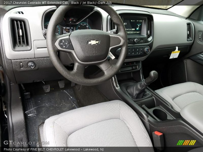 Black / Jet Black/­Dark Ash 2017 Chevrolet Colorado WT Extended Cab