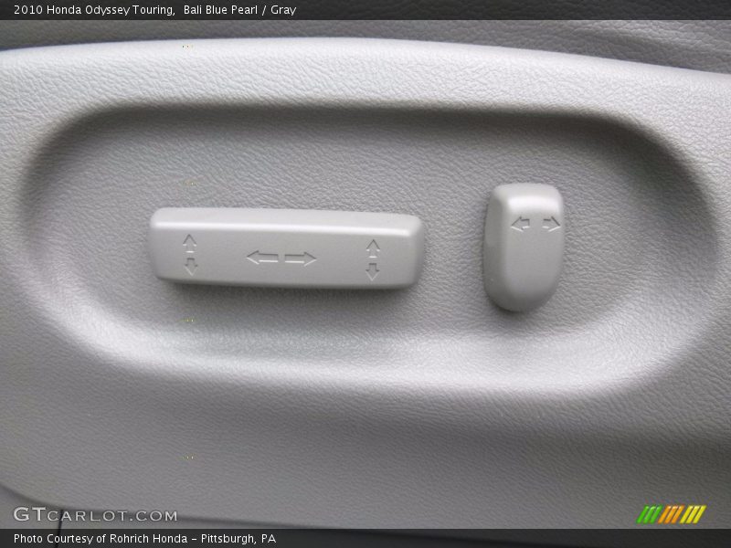 Bali Blue Pearl / Gray 2010 Honda Odyssey Touring