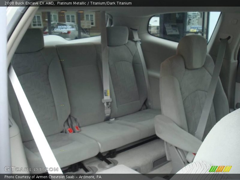 Platinum Metallic / Titanium/Dark Titanium 2008 Buick Enclave CX AWD